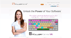 Desktop Screenshot of killerkeys.com