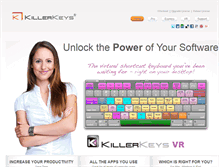 Tablet Screenshot of killerkeys.com